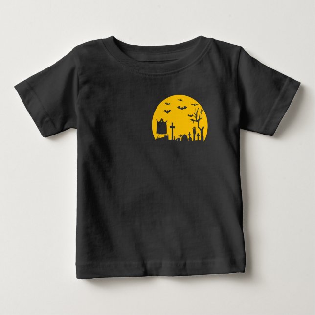 Halloween Cemetery  Baby T-Shirt (Front)