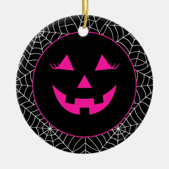 Halloween  ceramic ornament (Front)