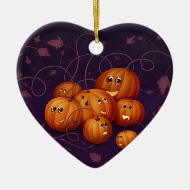 Halloween Ceramic Ornament (Front)