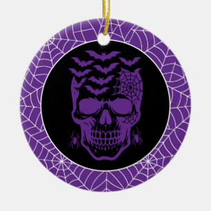 Halloween ceramic ornament