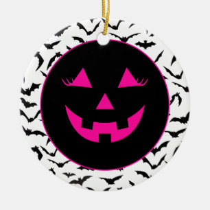 Halloween ceramic ornament