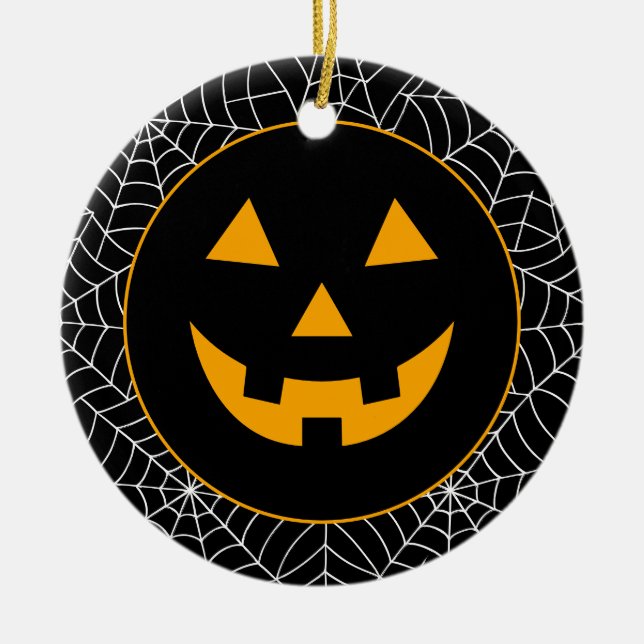 Halloween  ceramic ornament (Front)