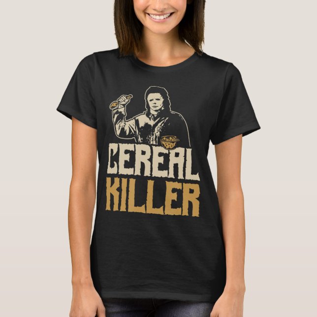 Halloween Cereal Killer Horror Shirt Serial Killer (Front)