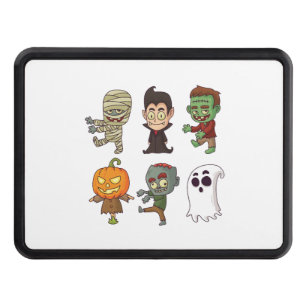 Halloween Characters   Hitch Cover