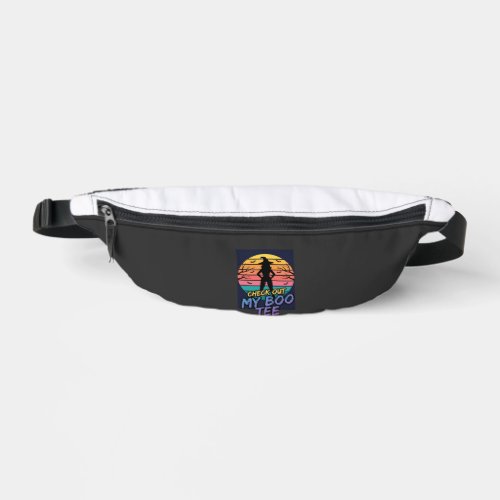 Halloween Check Out My Boo Tee Design_1 Fanny Pack