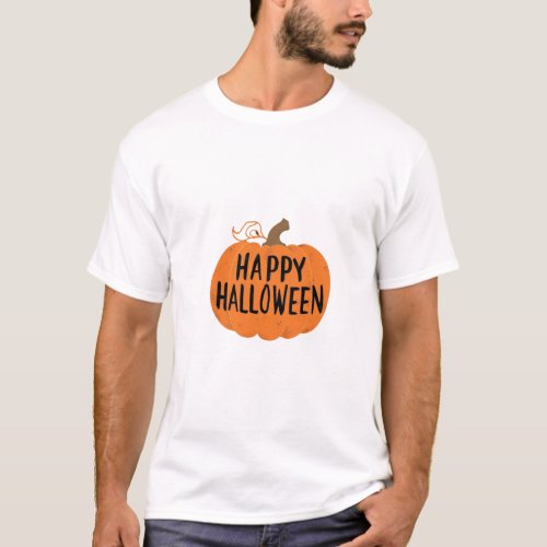 Halloween Cheer Pumpkin Style T_Shirt