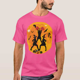 Halloween Cheerleading Funny Cheerleader Cheer T-Shirt