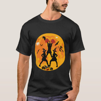 Halloween Cheerleading Funny Costume Cheerleader C T-Shirt