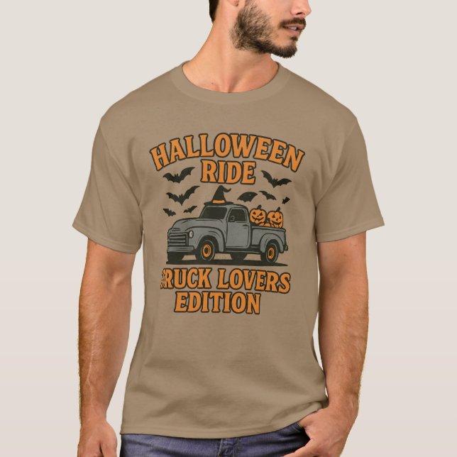 Halloween Chevrolet Silverado T-Shirt (Front)