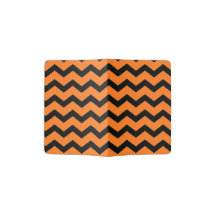 Halloween Chevron Orange and Black