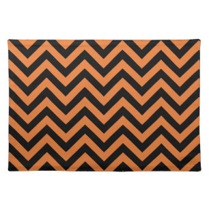 Halloween Chevron Pattern Placemat