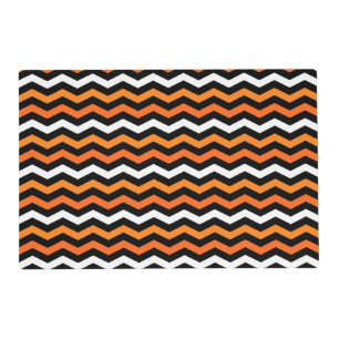 Halloween Chevron Stripe Placemat