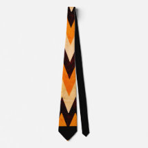 Halloween Chevron Zigzag Pattern – Orange & Black