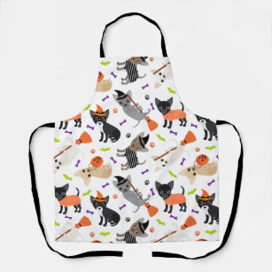 Halloween Chihuahua Apron