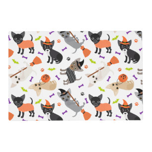Halloween Chihuahua Placemat