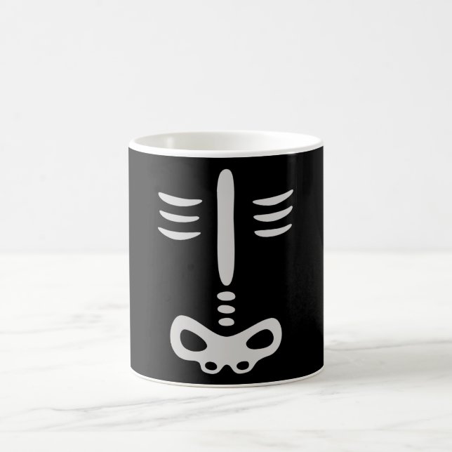 Halloween Children Skeleton Costume Coffee Mug (Center)