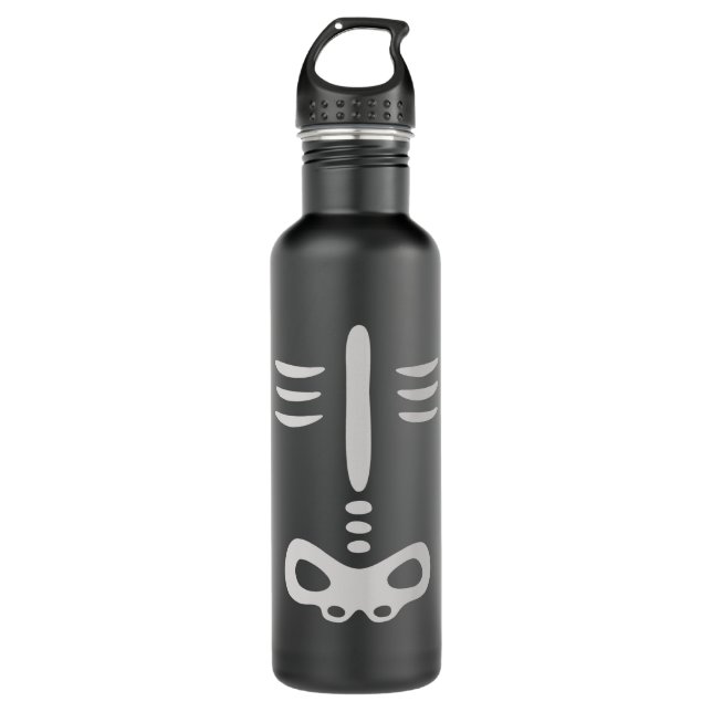 Halloween Children Skeleton Costume Stainless Steel Water Bottle (Front)