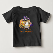 Halloween Chipmunk (Squirrel) Baby T-shirt