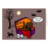 Halloween Chocolate Lab Vampire (Front Horizontal)