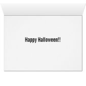 Halloween Chocolate Lab Vampire Cards (Inside Horizontal (Bottom))