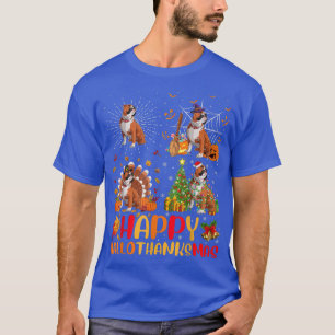 Halloween Christmas Funny English Bulldog Hallotha T-Shirt
