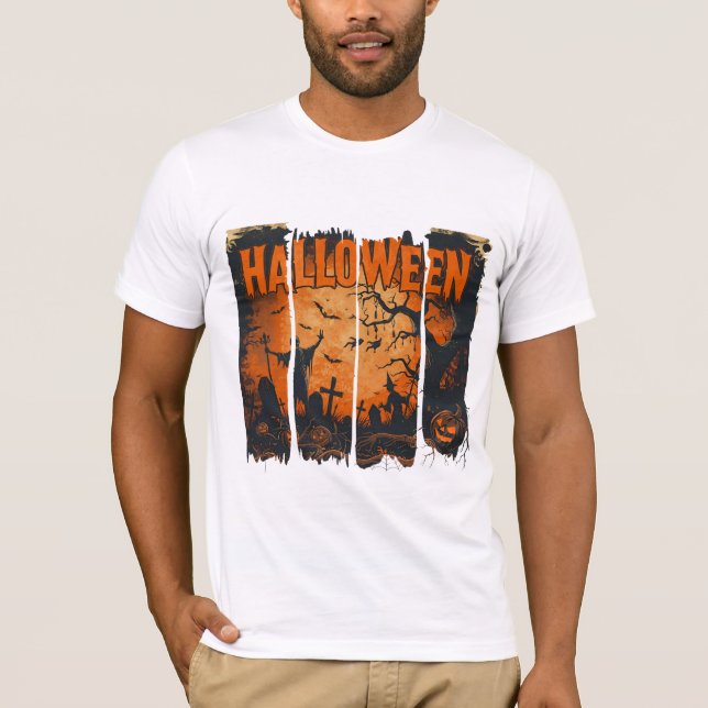 Halloween Classic Monster T-Shirt (Front)