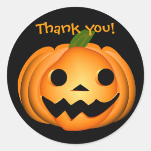Halloween Classic Round Sticker