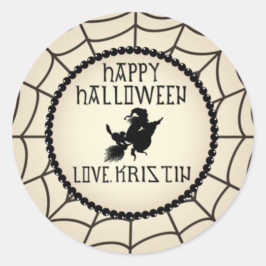 Halloween Classic Round Sticker