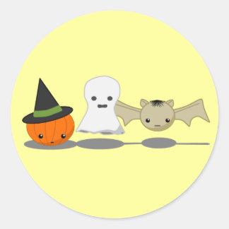 Halloween Classic Round Sticker