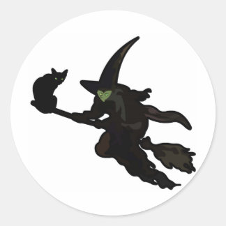 Halloween Classic Round Sticker