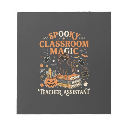 Halloween Classroom Magic Notepad