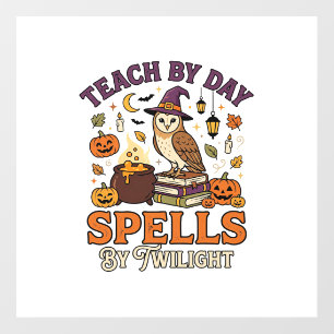 Halloween Classroom Moonlight Magic Floor Decals