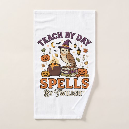 Halloween Classroom Moonlight Magic Hand Towel