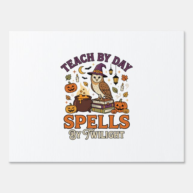 Halloween Classroom Moonlight Magic Sign (Front)
