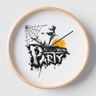Halloween clock