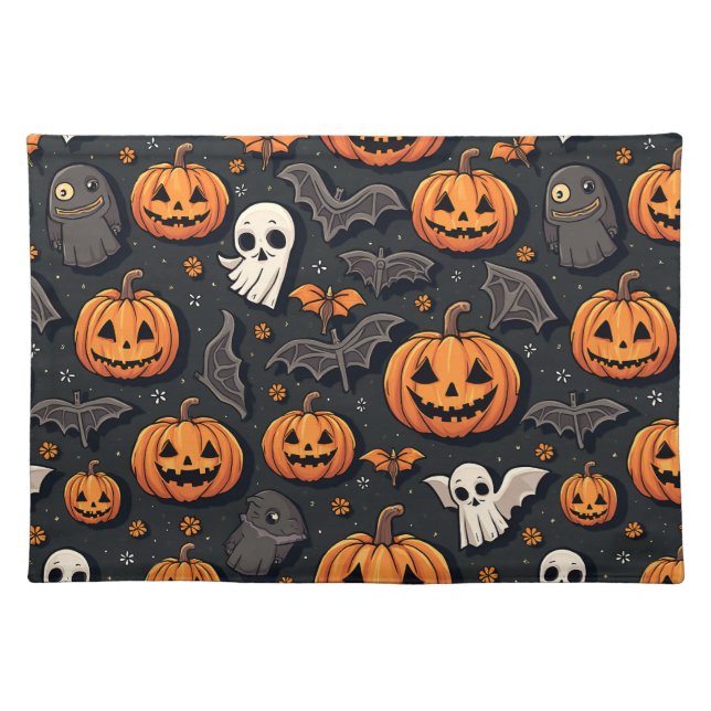 Halloween Cloth Placemat (Front)