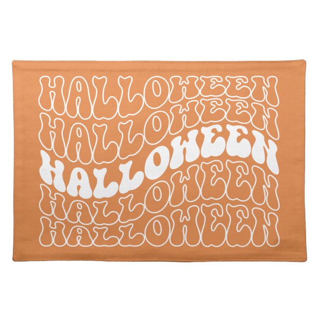 Halloween Cloth Placemat (Front)