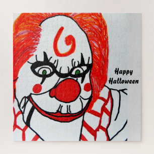 HALLOWEEN CLOWN JIGSAW PUZZLE