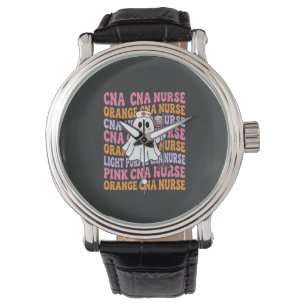 Halloween CNA Nurse Ghost Design Watch
