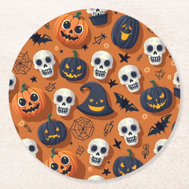 Halloween Coasters – Perfect for Haunted Gathering (Front)