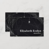 Halloween cobweb business card (Front/Back)