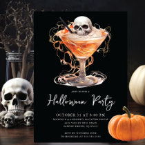 Halloween Cocktail Party Invitation