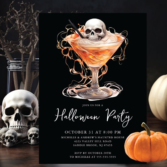 Halloween Cocktail Party Invitation (Creator Uploaded)