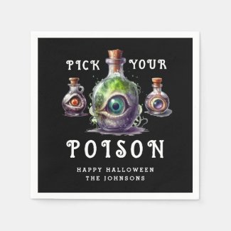 Halloween Cocktail Party Pick Your Poison