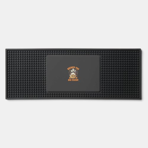 Halloween Coffee Boo Season Bar Mat