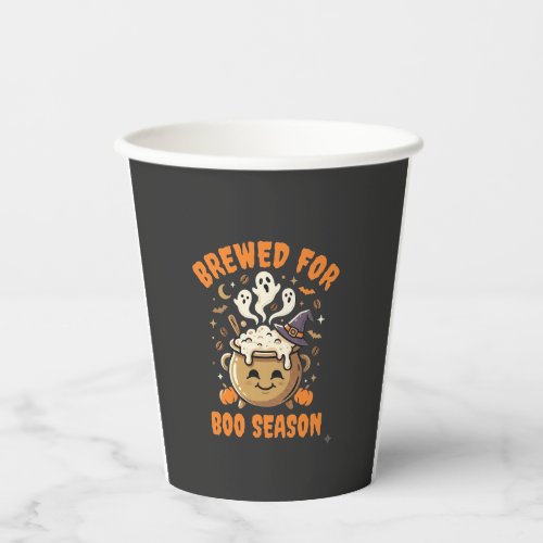 Halloween Coffee Boo Season Paper Cups