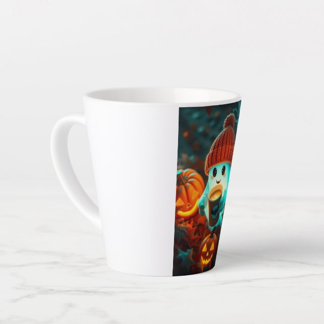 Halloween coffee cup (Left Angle)