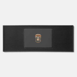 Halloween Coffee Ghost Celebration Bar Mat