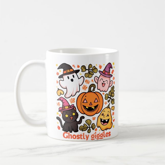 Halloween  coffee mug (Left)