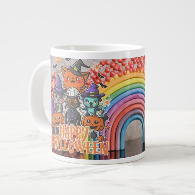 Halloween coffee Mugs (Front Left)